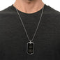To Son From Dad | Keepsake Military Necklace | Custom Engrave on Back