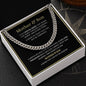 Unbreakable Bond Mother & Son | Cuban Link Chain
