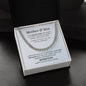 Unbreakable Bond  Mother & Son |Cuban Link Chain | Gift to Son from Mom