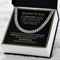 Unbreakable Bond Mother & Son | Cuban Link Chain