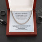 Unbreakable Bond  Mother & Son |Cuban Link Chain | Gift to Son from Mom