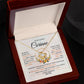 Personalized Love Knot Necklace | Custom Message Card Gift