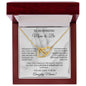 To An Amazing Mom-To-Be | Interlocking Hearts Necklace