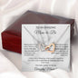 To An Amazing Mom-To-Be | Interlocking Hearts Necklace