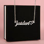 Custom Name Necklace | Special Gift To Grandaughter