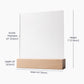 Gift-ready packaging for personalized LED acrylic soulmate lamp